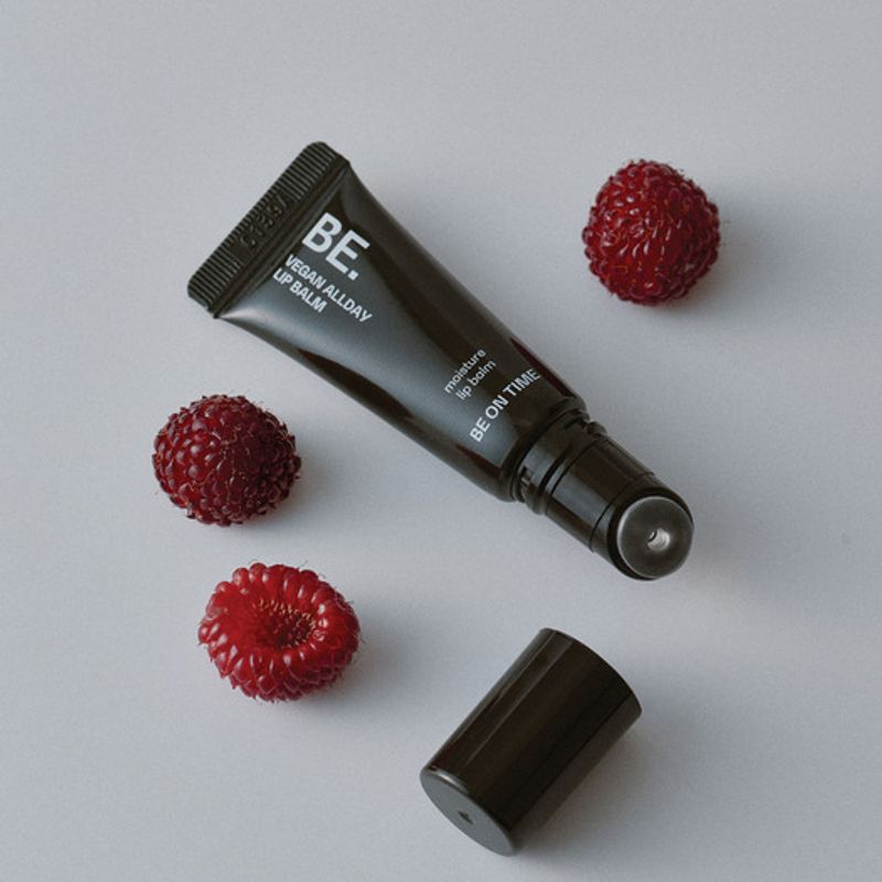 Black Vegan All-Day Lip Balm Mini + Vegan Fluffy Plumper (Choose 1 of 4)