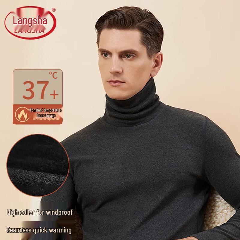 Men's Langsha Thermal Turtleneck Base Layer Shirt