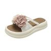 Fairy Style Flower Platform Slippers Female Summer Wear 2025 New National Style Fashion Versatile Skirt Beach Sandals
