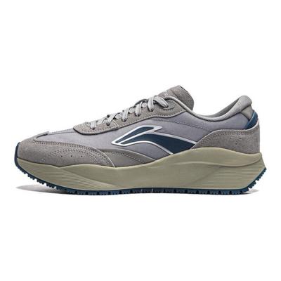 Li Ning Zai Wu 2.0 Weiche Rückfederung Dicke Sohle Schlankmachend Stoßdämpfung Rutschfest Verschleißfest High Top Low-Top Freizeitschuhe Herren Freizeitschuhe AGCU279-5