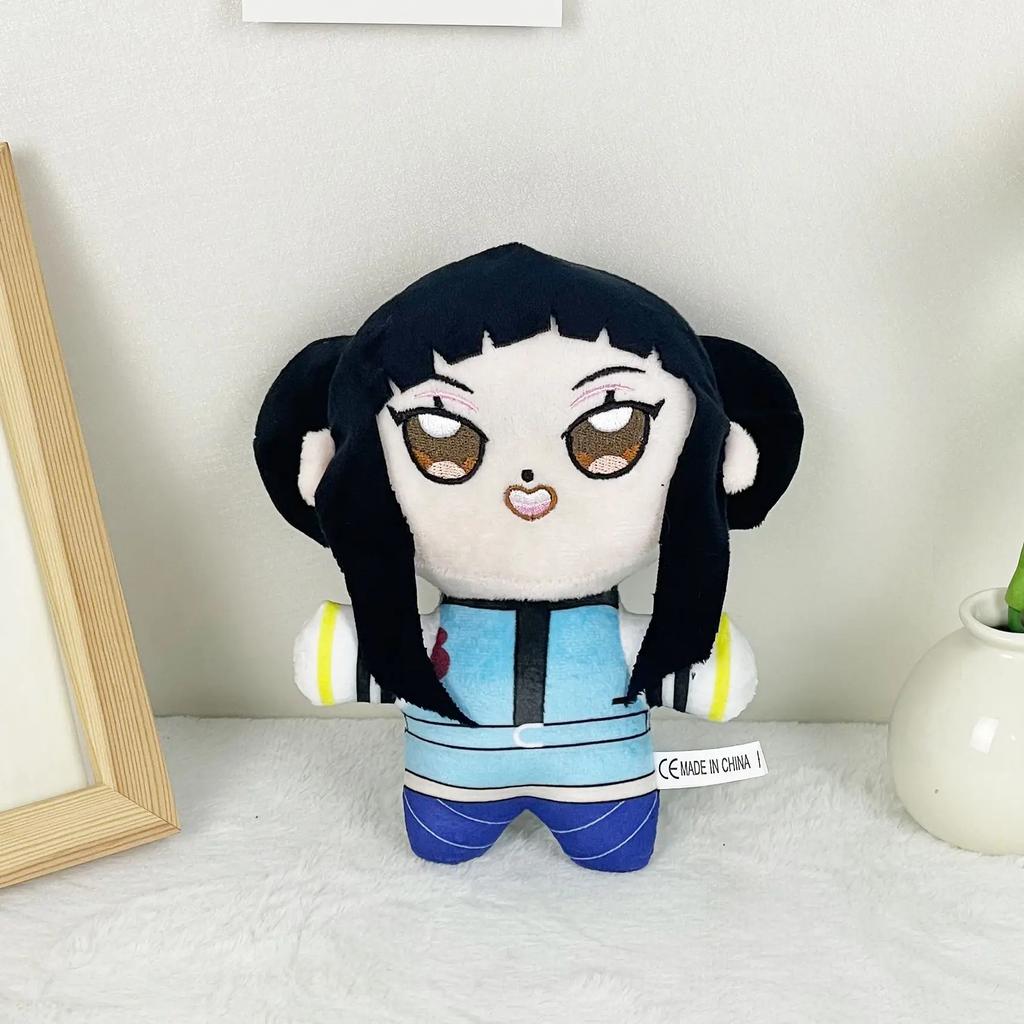 Neueste Anime Kpop Dämonenjäger Plüsch Rumi Mira Zoey Figur Monsterjagd Mädchengruppe Plüschtier Spielzeug Fans Geschenk Feier Schreibtischdekoration
