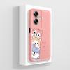 Cute Panda Covers For Oppo A79 5G Case For Oppo A2 5G Full Protection Funda For Oppo A 79 Housing Soft Liquid Silicone Back Capa