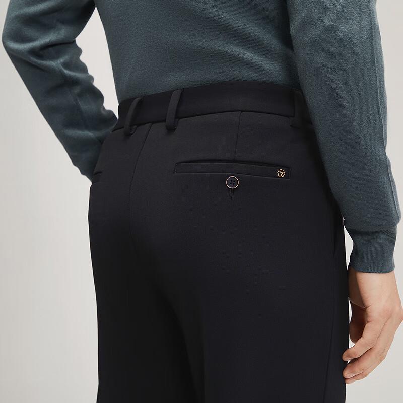 SEPTWOLVES Men's Heated Geometric Print Straight Casual Pants