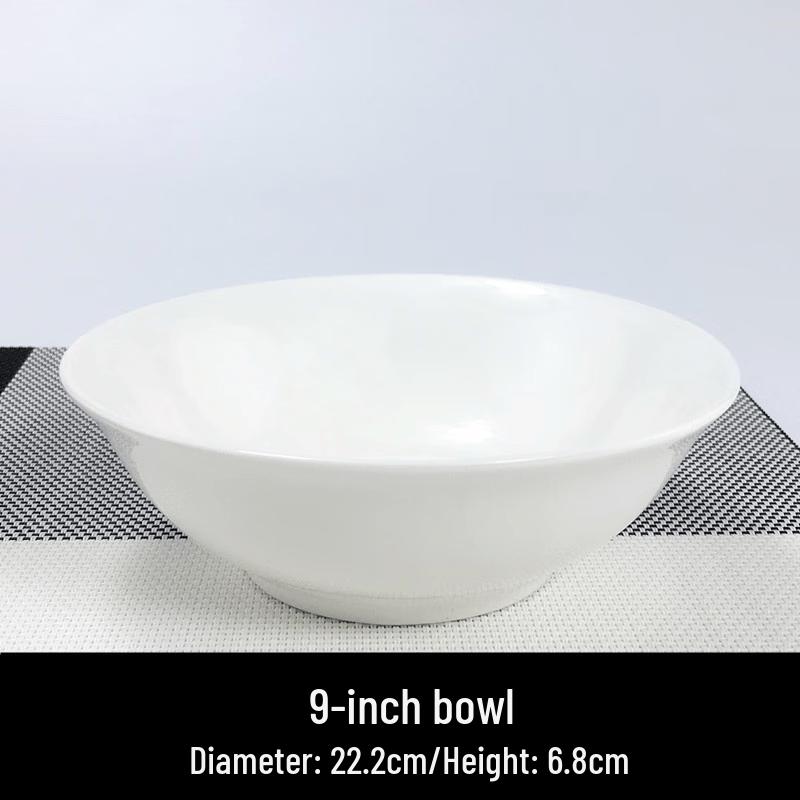 Versatile White Ceramic Bowls & Spoons Set