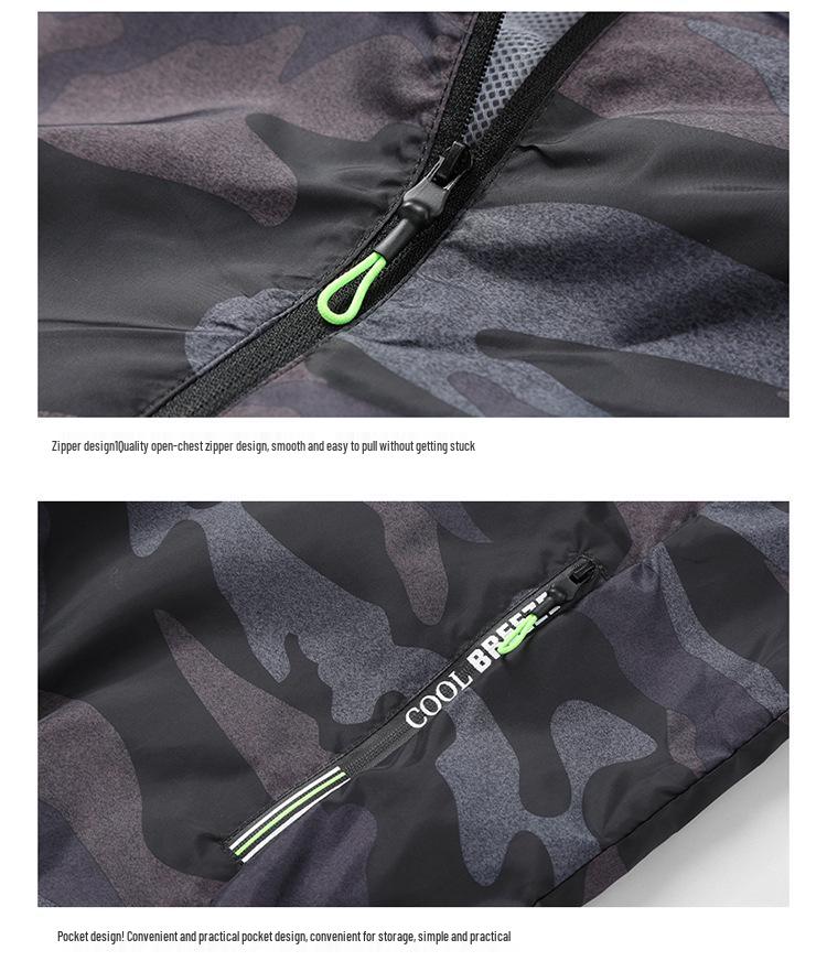 Gilet Raffreddante Intelligente da Esterno da Uomo - Abbigliamento Estivo Condizionato.