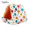 1Pc Small  Cute Hamster House Small Animal Sleeping Bed Soft Guinea Pig Nest Winter Warm Mat Mini Cage For Rabbit Squirrel