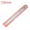 Stainless Steel Metal Straight Ruler Precision Double Sided Precision Measuring Tool Scale Metric Ruler Accessories 15-40cm