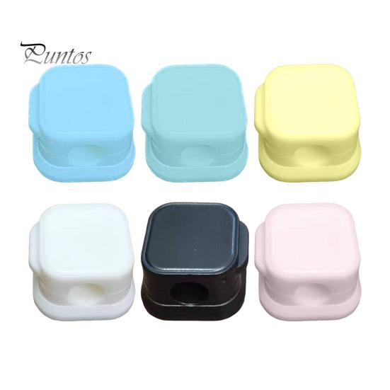 

6 шт. кабельных органайзеров для стола автомобиля с магнитным замком надежно удерживают USB-кабели телефона и компьютера с прочной клейкой основой, аккуратный инструмент для управления кабелями 6pcs