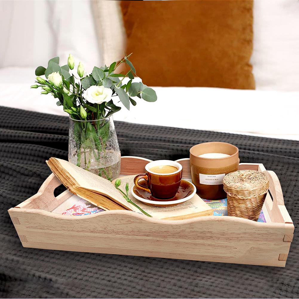 DIY Diamond Painting Tray Kit Heat-Resistant Diamond Painting Wooden Tray Diamond Painting Tray Set for Home Dining and Parties