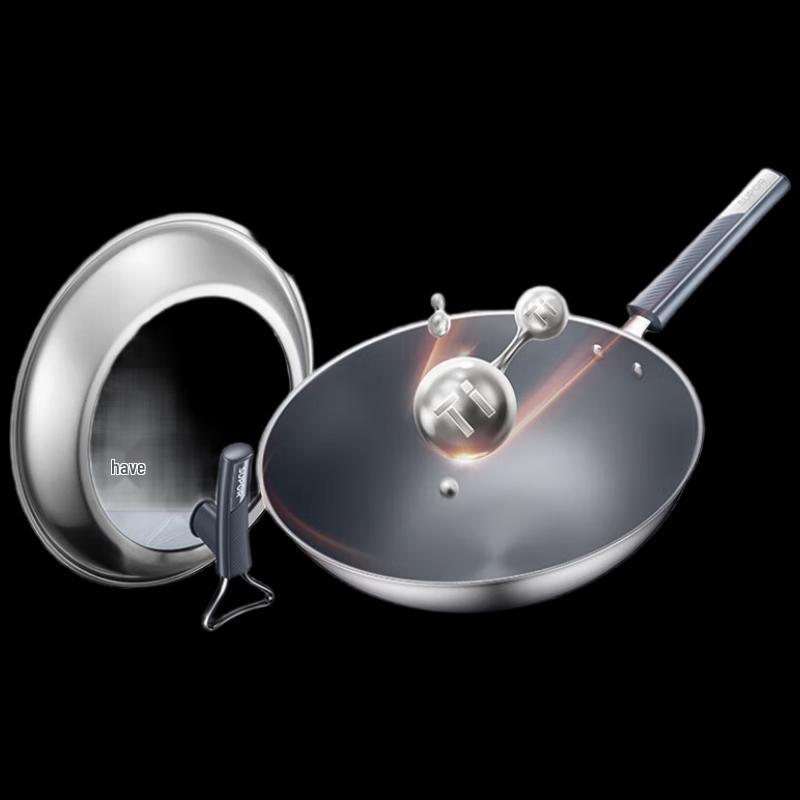 Supor 32cm Titanium Alloy Non-Coated Wok