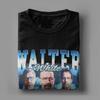 Men's Walter White 90s Rap Style T Shirts Breaking Bad Cotton Clothes Funny Short Sleeve Round Neck Tee Shirt Plus Size T-Shirt