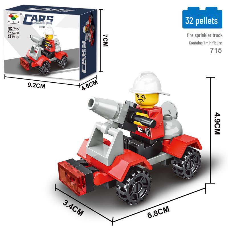 "Jucărie Mașină Mini Blocuri de Construcție Educative pentru Copii - Cadou de Antrenament pentru Grădiniță"