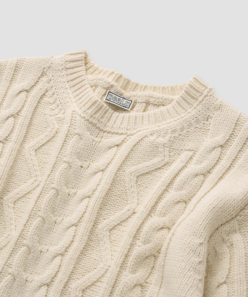 Pilpeu Cable Classic Knit 30(Ivory)
