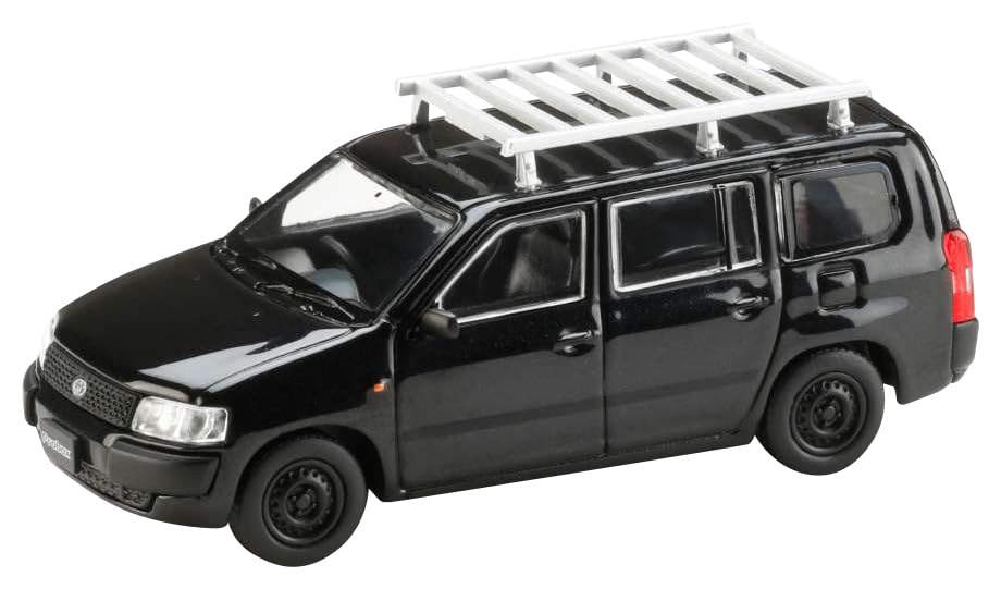 

HJ64 Toyota Probox Custom Roof Carrier Black Mica Finished Product 1/64 Version/With