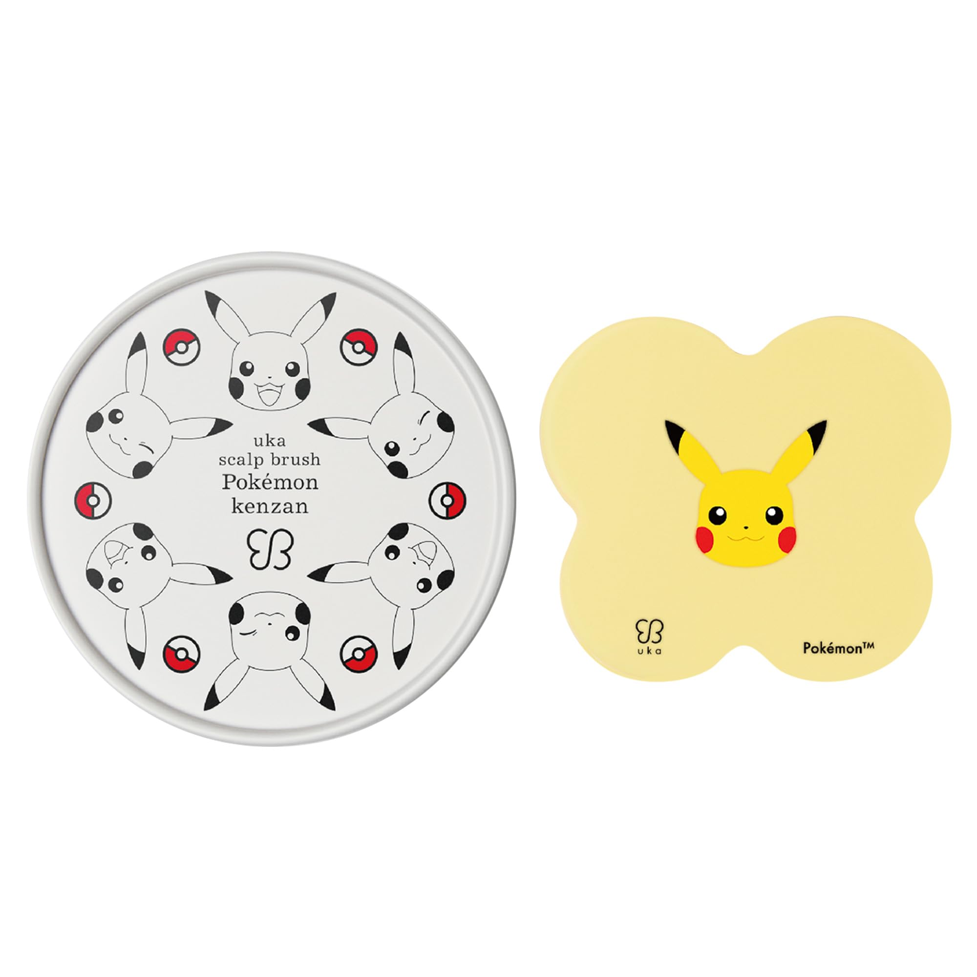 uka Scalp Brush Pokemon Kenzan Pikachu Day Gift Scalp Scalp Scalp Shampoo Silicone Promotes Blood Bath [Official] / Mother s / Brush, Massage, Care,
