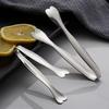 Stainless Steel Heart-Shaped Food Tongs Small Sugar Ice Cube Clip Steak Grill Clamps Kitchen Tweezer Cooking Accessories