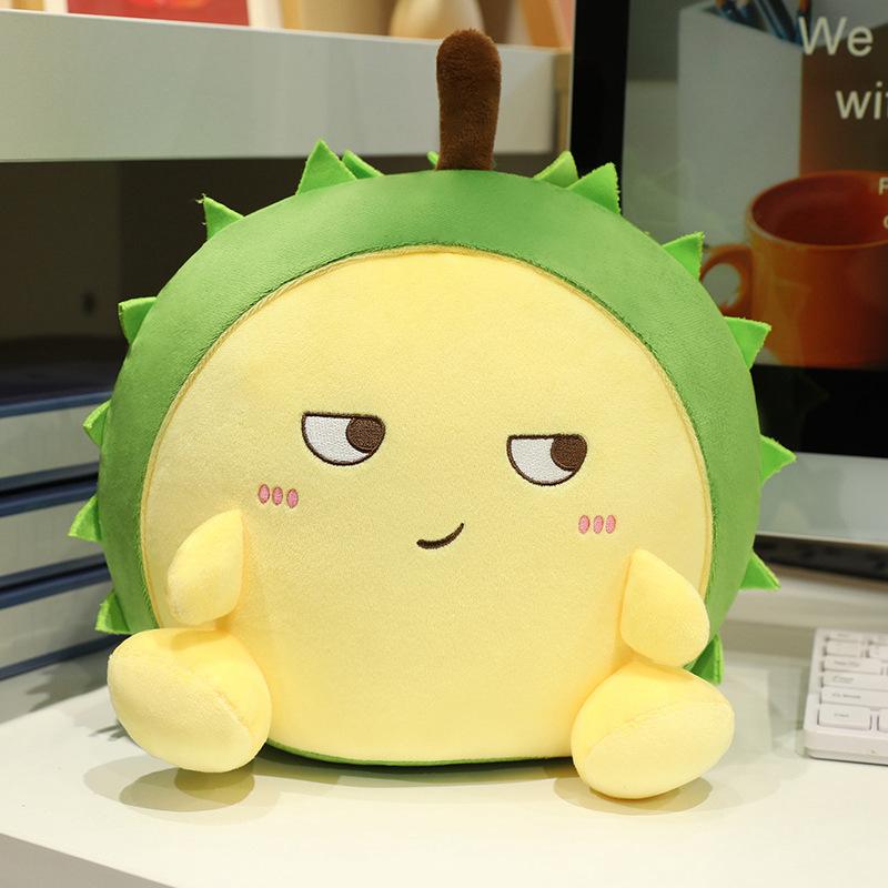Creative Funny Expression Durian Throw Pillow Plush Toy Doll Home Sofa Pillow Cushion Girl Doll