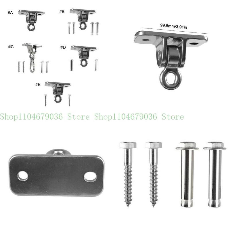 652F Swing Hanging Buckle with Screws Bearings Chair Accessories Heavy Duty 850Kg