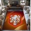 Tappeto in Velluto di Cristallo con Stampa Calcio Aston Villa, Comodo Assorbente d'Acqua Antiscivolo Tappeto per Pavimenti Interni