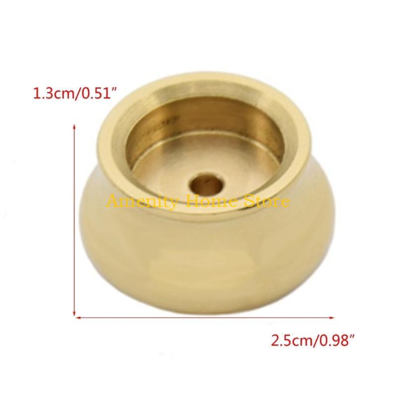 F26C Incense Burner, Copper Incense Burner Holder Gourd Incense Burner for Joss Stick, Tower Incense, Incense Coil