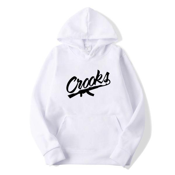 Мода Новые Брендовые Мужские Толстовки Скейтборд Crooks and Castles Мужские Хип-Хоп — фото 3