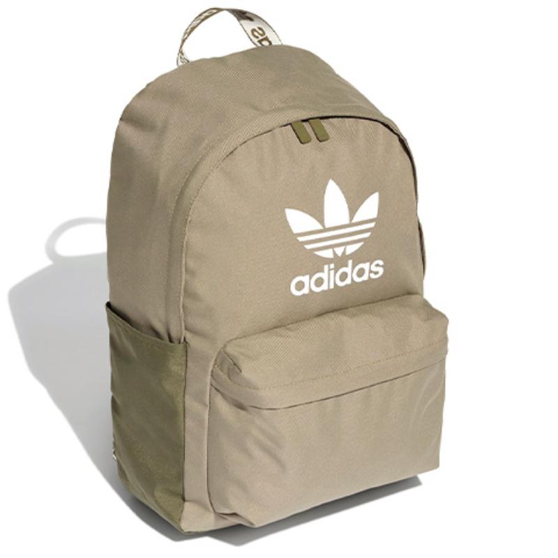 Adidas Originals Polyester Backpack Regular Unisex Olive Green Adidas H35598