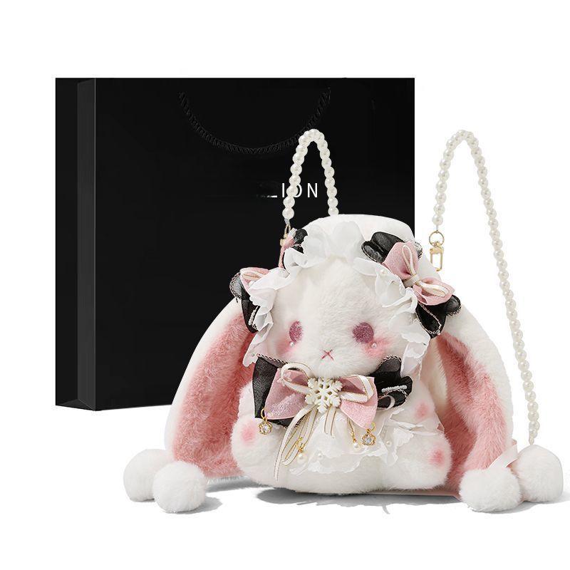 Borsa a Tracolla Peluche Coniglietto Giapponese Carino – Zaino Cartoon Lusso Leggero & Regalo di Compleanno