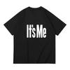 It's ME "Letter Printed Women's T-shirt Personalized Short Sleeved Tops Fashion Casual Trend Round Neck T-shirt Y2k Vintage Tees