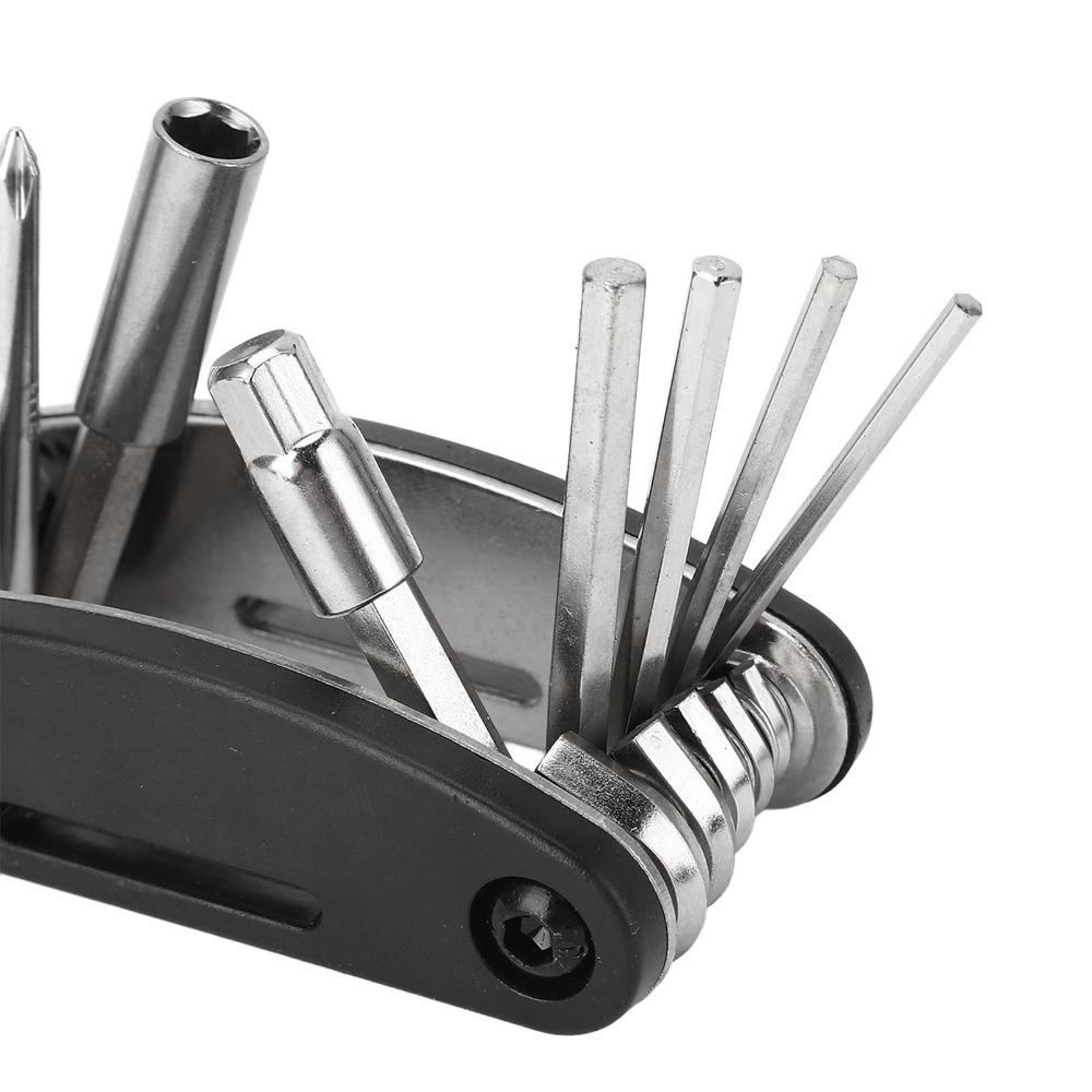 2PCS Electroplated Carbon Steel Bike Repair Tool Kit 21 in 1 Bike Tool Kit Mountain Bike