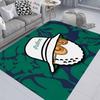 Fashion M-Malbon G-Golf Floor Mat INS Style Soft Bedroom Floor House Laundry Room Mat Anti-skid Household Carpets