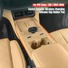 For BYD Song L DM-i 2024-2026 Silicone Center Console Wireless Charging Pad Panel Cup Holder Cover Mat Car Interior Accessories