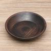 Round Surface Dessert Plate Wood Raw Serving Saucer Wipe Easily Household Plate  Nut Storage