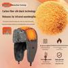 Carbon Fiber Far-Infrared Heated Winter Hat with Ear Protection and Velvet Lining for Outdoor Cold