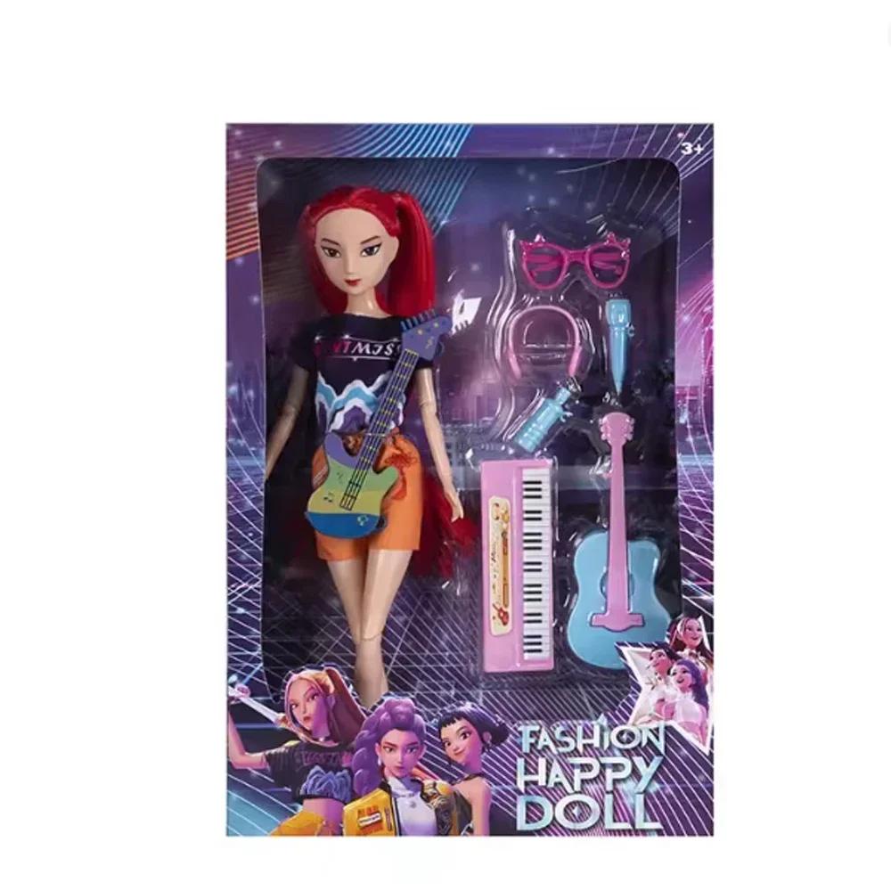 ! Hochwertiges Spielzeug Anime 30CM K-Pop Dämonenjäger Puppe Rumi Mira Zoey Geburtstagsüberraschungsgeschenk für Mädchen Geburtstagsgeschenk