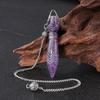 Cross-Border Natural Crystal Egyptian Scepter Pendulum Pendant Vintage Wand Yoga Meditation Adjustable Frequency Thoth Quartz