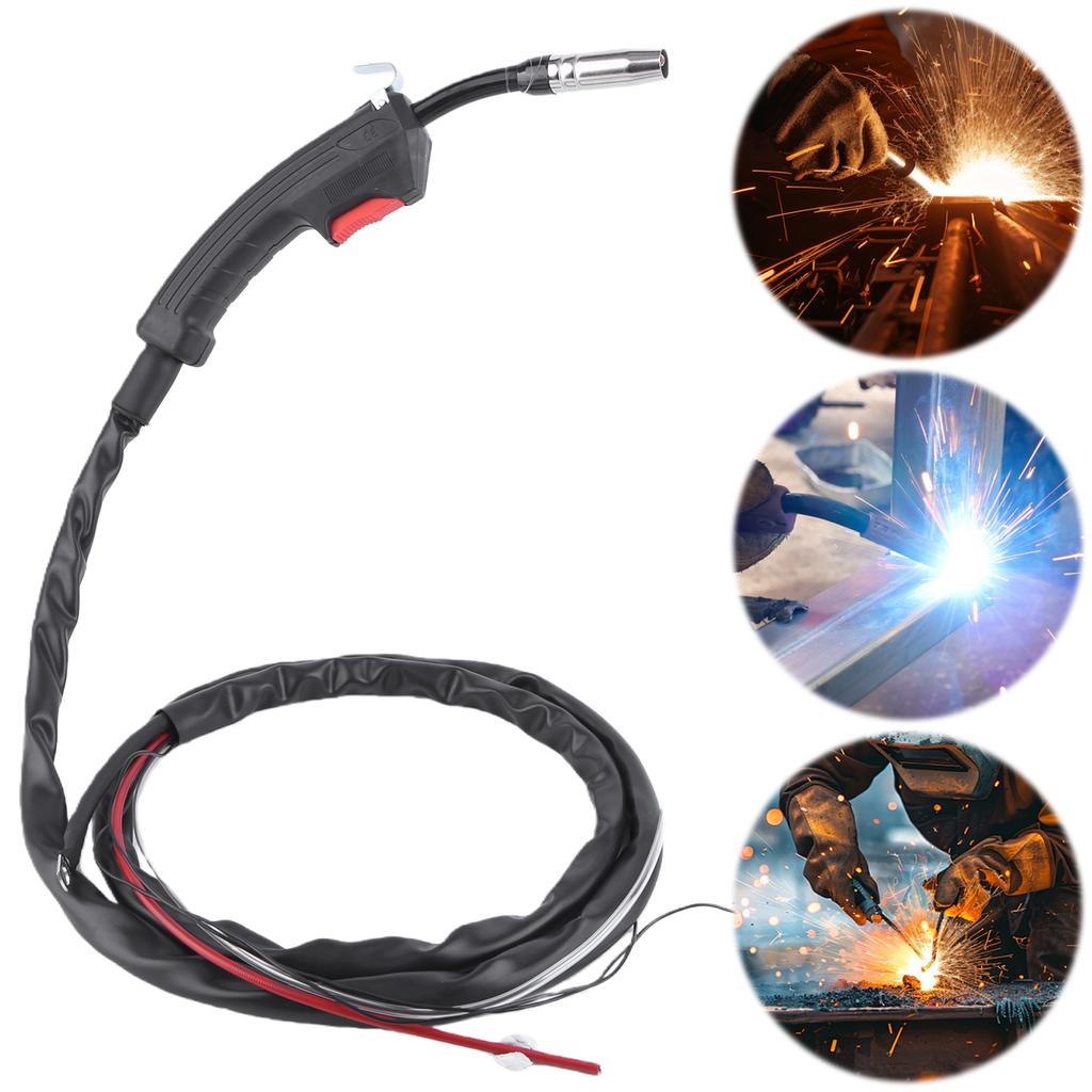 14AK MB14 CO2 Gas Protective Welding Gun Assembly 2 Meter MIG Welding Gun Welding Torch Stinger Fit for MIG130 0.8~1.2mm
