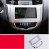 For Nissan Navara NP300 Terra 2018   Stickers ABS Chrome Car Styling Frame Decoration Cover Interior
