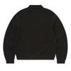 ThIs Is Never That Argyle Zip Knit Cardigan Black