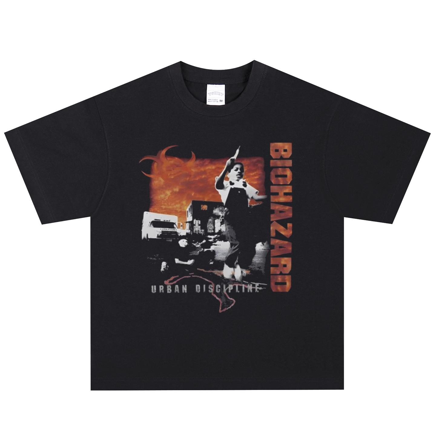 Biohazard T-Shirt, Soft Fabric Casual Daily Wear S