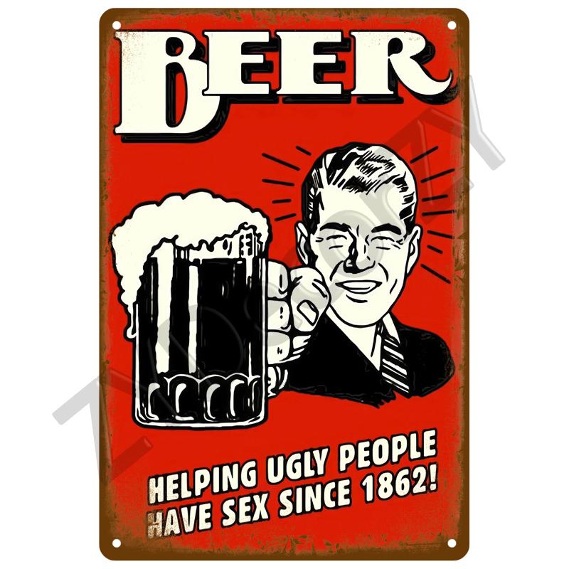 Vintage Posters Cocktail Tin Sign Plaque Metal Sign Plate Decoration Wall Art Home Decor For Bar Pub Club Man Cave Iron Painting