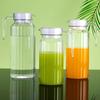 Transparent Plastic Water Jug Juice Tea Milk Kettles Bar Party Wine Beer Bottle Fruit Juice Pot Cold Water Kettles Pitcher Jug