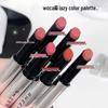 Sweet Mint Velvet Matte Lip Mud Stick: Soft Cotton Formula, Long-Lasting, Fade-Resistant, Autumn/Winter Bare Face Whitening Lipstick.