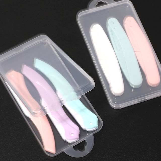 Sweetpourin - Прозрачный пластиковый кейс для хранения косметики White