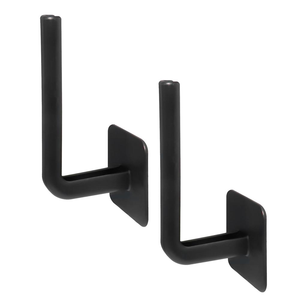 2PCS Wall Mounted Hook Water Proof Damp Proof User Friendly L Shaped Hat Hook For Bedroom Bathroom