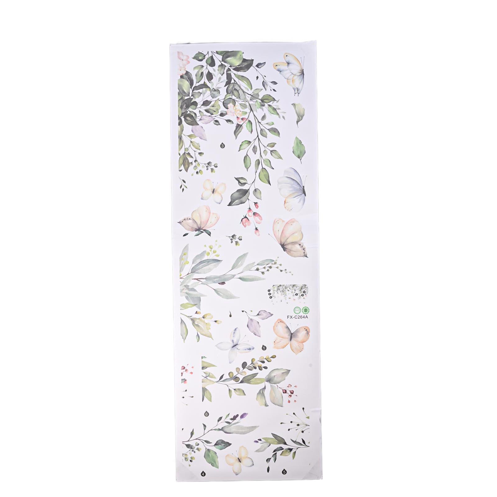 

Green Leaf Butterflies Ivy Green Plant Wall Sticker Decal Kids Room Nursery Self-adhesive Art Mural Gifts Stickers Decal Decor China Mainland