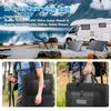 Padded Travel Solar Panel Organizer with Shoulder Straps Solar Board Protective Handbag for Portable Solar/BLUETTI 100W & 200W
