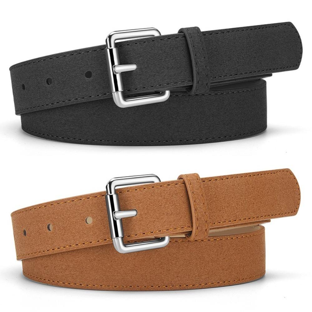Versatile Pin Buckle Waistband Casual Waist Strap New Trouser Dress Belts  Women