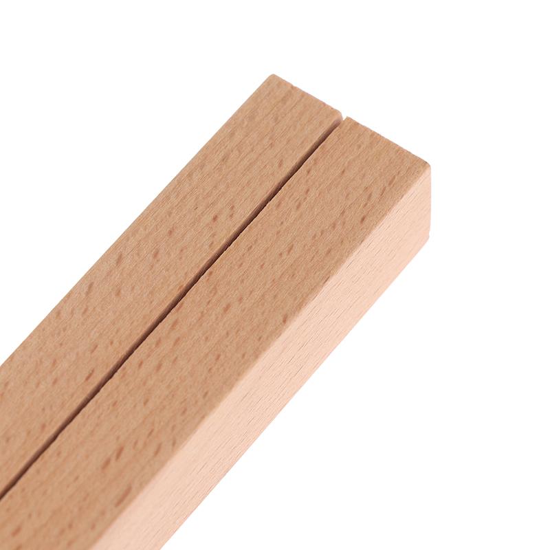 Wood Table Perfume Essential Oils Test Tester Paper Strip Holder Display Stand Clamps Aromatherapy Paper Clips Decoration