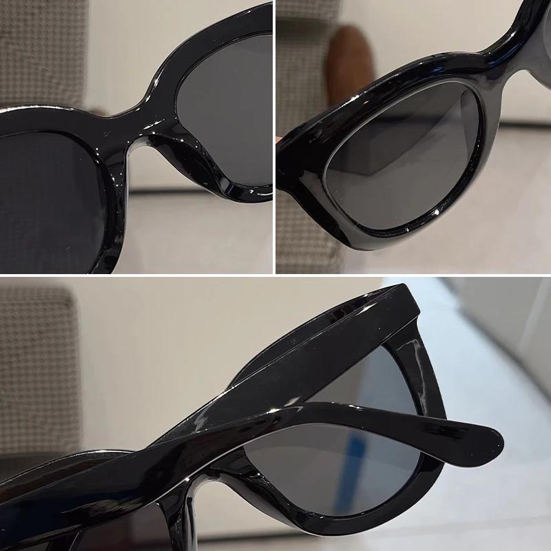 Oversized Butterfly Cat Eye Sunglasses New Trendy Fashion Female Lady Shades Colorful Popular Designer Eyewear for Women