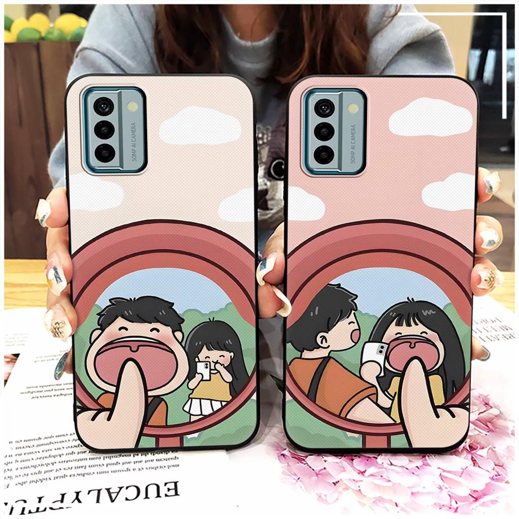 Full Wrap Cute Phone Case For Nokia G22 Soft Case Back Cover Cartoon Protective Phone Pouch Fashion Design Silicone TPU